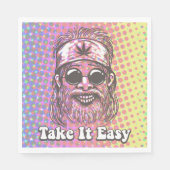 Eenvoudige hippie servet (Voorkant)