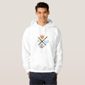 Eenvoudige hodie hoodie (Voorkant volledig)