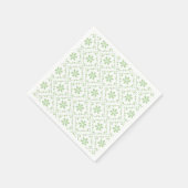 Eenvoudige holiday Snowflake Pattern Classy Servet (Hoek)