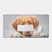 Eenvoudige hond foto gepersonaliseerd schattig hui bureaumat (Keyboard & Muis)