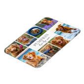 Eenvoudige Hond Pet Fotocollage Magneet (Linkerzijde)