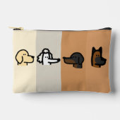 eenvoudige honden kleine accessoiretas etui (Voorkant)