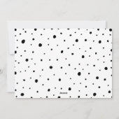 Eenvoudige Honden Weg Jaar 3 Foto Kerstmis Feestdagenkaart (Achterkant)