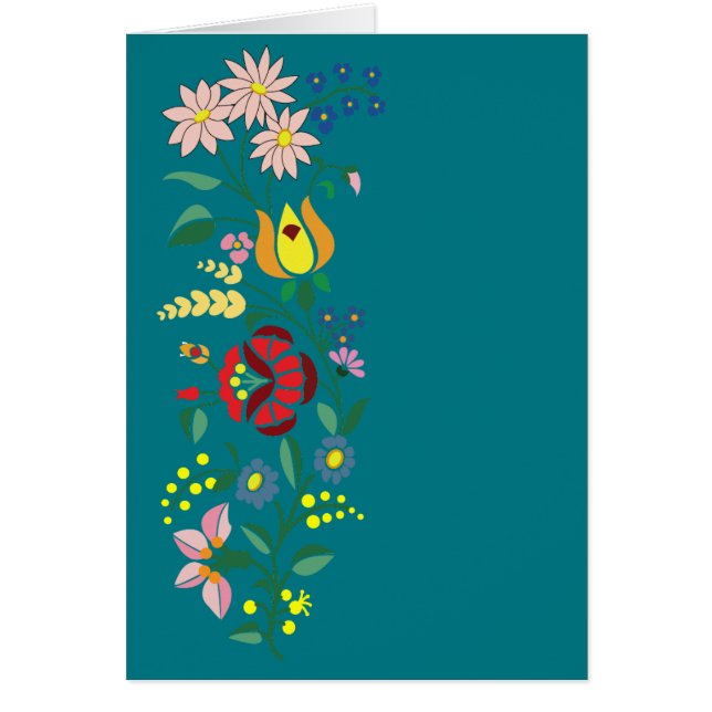 Eenvoudige Hongaarse folkmotieven (Voorkant)