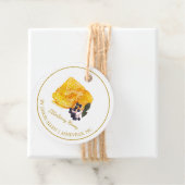 Eenvoudige honingraat vlierbes geïnfundeerde Honey Bedankjes Labels (In situ)