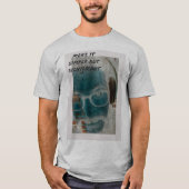 Eenvoudige hoofdtelefoon verschillende glazen T-sh T-shirt (Voorkant)