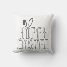 Eenvoudige Hoppy Easter Pun Typografie | Sierkusse