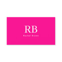 Eenvoudige Hot Pink QR-code