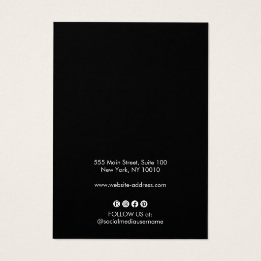 Eenvoudige houder van de Kaart voor wit oorscherm (Achterkant)