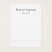 Eenvoudige houder van de Kaart voor wit oorscherm (Voorkant)