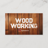 Eenvoudige houtbewerking Professionele zagerij Han Visitekaartje (Achterkant)