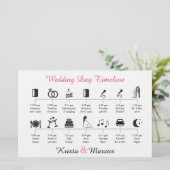 Eenvoudige Icons Weddenschap tijdlijn (Staand voorkant)