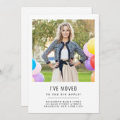 Eenvoudige ik heb Verandering van de Foto van het  Aankondiging (Voorkant / Achterkant)