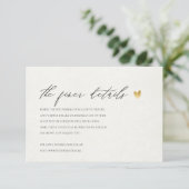 EENVOUDIGE INFORMATIE OVER TYPOGRAFIE VAN GOLD KRA INFORMATIEKAARTJE (Staand voorkant)