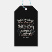 Eenvoudige ingrediënten en dagelijkse kookprijzen cadeaulabel (Voorkant)