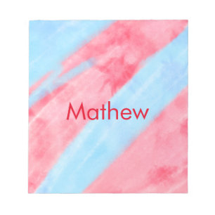 eenvoudige initiaal letter monogram toevoegen jouw notitieblok