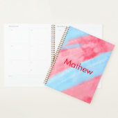 eenvoudige initiaal letter monogram toevoegen jouw planner (Display)