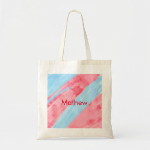 eenvoudige initiaal letter monogram toevoegen jouw tote bag