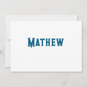 eenvoudige initiaal letter monogram voeg je naam l kaart