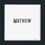 eenvoudige initiaal letter monogram voeg je naam l magneet<br><div class="desc">ontwerp</div>