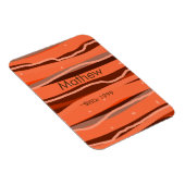 eenvoudige initiaal letter monogram voeg naam brui magneet (Rechterzijde)