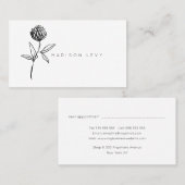 Eenvoudige inkt Moderne Native Artisan Business Afsprakenkaartje (Voorkant / Achterkant)