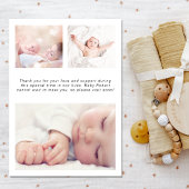 Eenvoudige inleiding foto's Baby geboorte Aankondiging