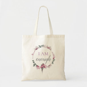 Eenvoudige inspiratie: ik ben voldoende bevestigen tote bag
