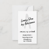 Eenvoudige instructies voor de toediening van Epox Notitiekaartje (Achterkant)