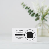 Eenvoudige interne inspectie visitekaartje (Staand voorkant)