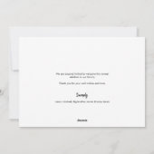 Eenvoudige introductie van Baby fotocollage dank u Feestdagenkaart (Achterkant)