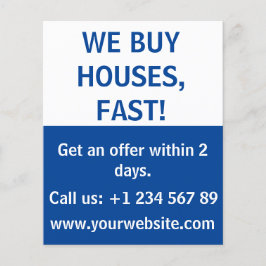 Eenvoudige investering in onroerend goed die we ko flyer