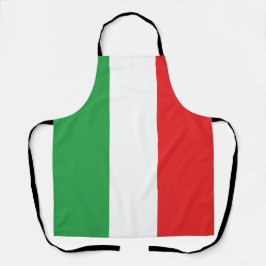 Eenvoudige Italiaanse vlag Schort