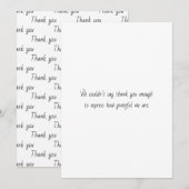 Eenvoudige IVF Doctor Dank u Kaart Waarderen (Voorkant / Achterkant)