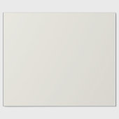 Eenvoudige Ivory Cream Solid Kleur Cadeaupapier (Vlak)