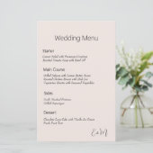 Eenvoudige Japanse kersenbloesem kleur bruiloft me (Staand voorkant)