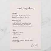 Eenvoudige Japanse kersenbloesem kleur bruiloft me (Voorkant)