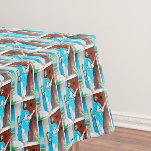 EENVOUDIGE JESUS KNOCKS TAFELKLEED (Voorbeeld)