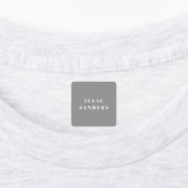Eenvoudige Jongens Cool Waterdichte Kleding Naam Labels (Aangebracht)