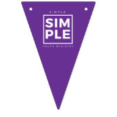 Eenvoudige Jongerenministerie Bunting Banner (Tweede vlag)