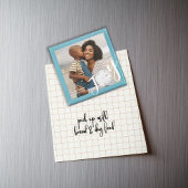 Eenvoudige Joy Typografie Minimalistische Overlay Magneet