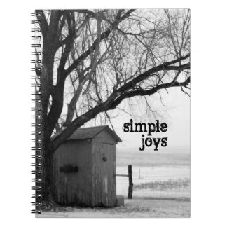 Eenvoudige Joys-laptop Notitieboek