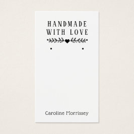 Eenvoudige juwelen die een Bourgogne-Kaart verdien Visitekaartje