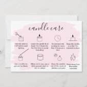 Eenvoudige kaarszorg Hartelijk dank Je kaart voegt (Voorkant)