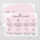 Eenvoudige kaarszorg Hartelijk dank Je kaart voegt (Voorkant / Achterkant)