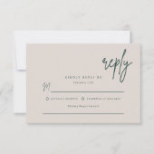 Eenvoudige Kaart van de Uitnodiging van de Bieden (Voorkant)