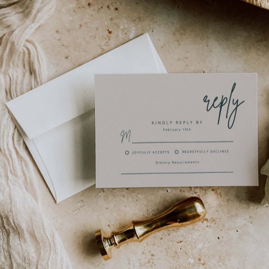 Eenvoudige Kaart van de Uitnodiging van de Bieden