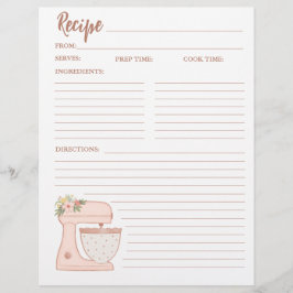 Eenvoudige Kaart van flessenbakkerij met mixer