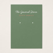 Eenvoudige Kaart voor algemene winkelbestelling (Voorkant)