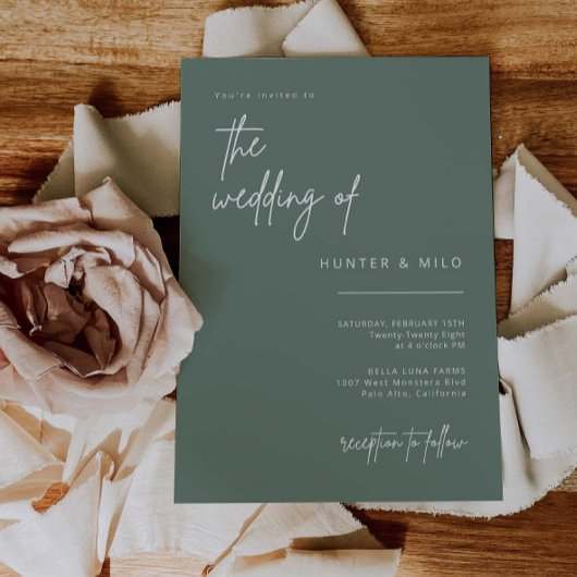 Eenvoudige Kaart voor de aankondiging van de uitno